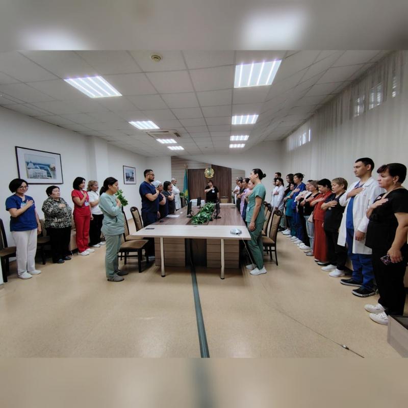 Бүгін орталықта Қазақстан Республикасы Конституциясының қабылданғанына 30 жыл толуын мерекелеу өтті.