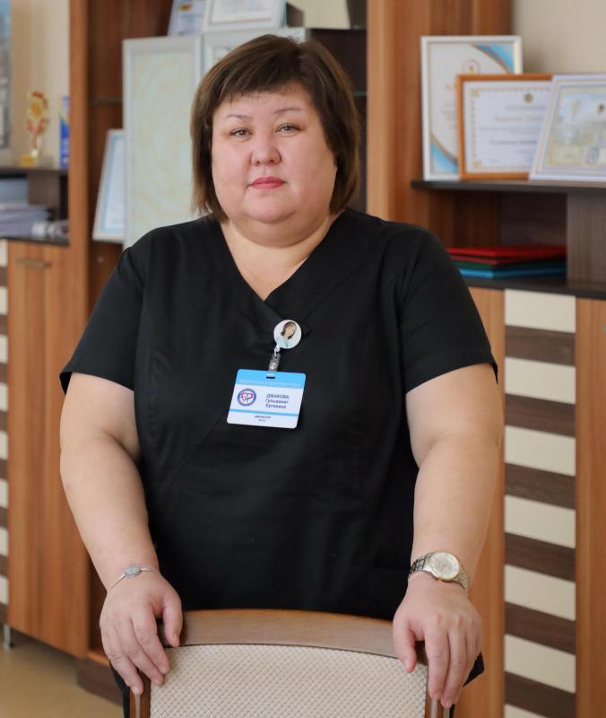 ДЖАКОВА ГҮЛЖАНАТ ЕРТАЙҚЫЗЫ